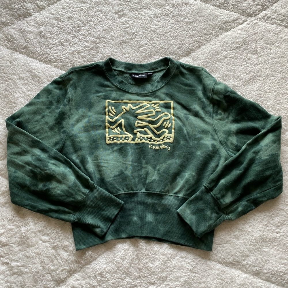 Keith Haring Cropped Sweater